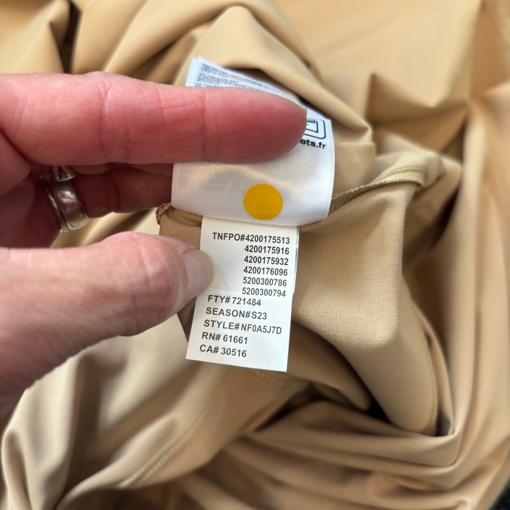 The north face arque Dress Tan Medium Tennis Pickleball - Picture 9 of 10